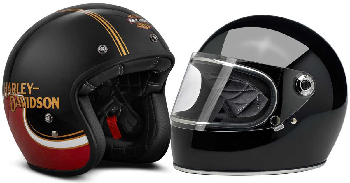 Braun Alamor Offenes Gesicht Motorradhelm Bubble Visier Linse für Harley Jet Helm 