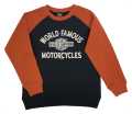 Harley-Davidson Kinder Longlseeve World Famous 8/10 - 1093214-8/10