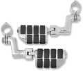 Kuryakyn Dually ISO-Pegs with Offset &  Magnum Quick Clamps  - 16200131