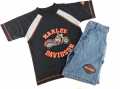 H-D Motorclothes Harley-Davidson Unisex Jeans Shirt Set schwarz  - 18742V