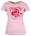Thunderbike Kinder T-Shirt Girl Skull Rose  - 19-01-13810V