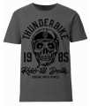 Thunderbike T-Shirt Ride Till Death grau  - 19-31-1243V