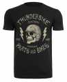 Thunderbike T-Shirt Helmet Skull schwarz  - 19-31-1301V