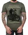 Thunderbike men´s T-Shirt Sunshine Riders Club olive green M - 19-31-1474/000M