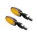 Highsider LED Mini Turnsignals Blaze chrome / clear | Standard - 204-301