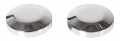 Front Axle Cover-Set polished - 22-74-180