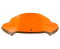 Klock Werks Ice Kolor Flare Windschild 9" orange  - 23100728