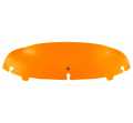 Klock Werks Ice Kolor Flare Windschild 4" orange  - 23100743