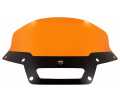 Klock Werks Kolor Flare Sport Windshield 6" orange  - 23100833