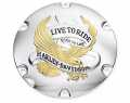 Derby Cover Live To Ride Gold  - 25127-04A