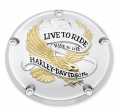 Harley-Davidson Derby Cover Live To Ride Gold  - 25340-99A