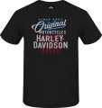 Harley-Davidson T-Shirt Original Flag schwarz  - 3000315-BLCK