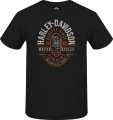 Harley-Davidson men´s T-Shirt Line Stamp black XXL - 3001668-BLCK-XXL