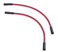 Screamin Eagle 10mm Phat Spark Plug Wires red  - 31939-99C