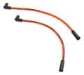 Screamin Eagle 10mm Phat Spark Plug Wires orange  - 31956-04B
