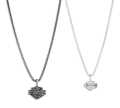 Harley-Davidson Necklace Set Silver Logo  - 34S00003