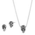 Harley-Davidson Gift Set Skull Necklace/Earrings  - 34S00025