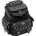 Saddlemen Seat Sissy Bar Bag BR1800EXS black & chrome  - 35150119