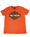 Harley-Davidson Kinder T-Shirt Bar & Shield orange  - 40291582V