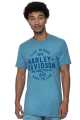 Harley-Davidson T-Shirt Galaxy blau  - 40291595V