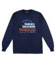 Harley-Davidson men´s Longsleeve Gamut navy blue  - 40291685V