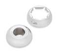 Front Wheel Spacers Domed chrome  - 41371-08