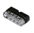 Mini LED Kennzeichenbeleuchtung schwarz  - 43-99-880