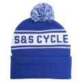 S&S Beanie Hat blue/white  - 25013532