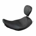 Mustang Wide Tripper Solo Seat with backrest 14" black  - 537020
