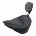 Mustang Wide Touring Solo Seat with Backrest 17.5", black  - 537164