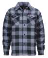 MCS Lumberjack Flannel Shirt Checkered grey/black  - 545435V