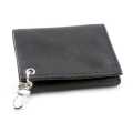 Amigaz Black Soft Leather Trifold Wallet  - 563406