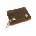 Amigaz Vintage Brown Leather Trifold Wallet  - 563411