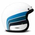 DMD Vintage Helmet ECE Olympus white/blue  - 574632V