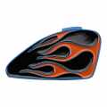 Biltwell Emaille Pin Tank Flames  - 576089