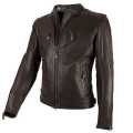 By City Street Cool Leather Jacket, brown  - 590491V