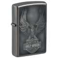 Zippo Harley-Davidson Lighter Eagle Wings black  - 60.004.957