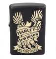 Zippo Harley-Davidson Lighter Gold Wings  - 60.006.097