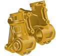Fork modification Radial Calipers Pro Performance gold  - 61-74-330