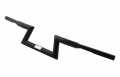 Fehling Fat Z-Bar Low handlebar 87 x 12cm 5-Hole black  - 65-2546