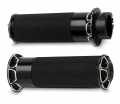 Arlen Ness Beveled Fusion Grips, black  - 65-4105
