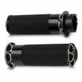 Arlen Ness Beveled Fusion Grips, black  - 65-4107