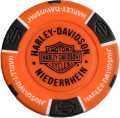 Harley-Davidson Poker Chip orange - 69702