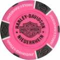 Harley-Davidson Poker Chip neon pink - 69715