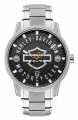 Bulova Harley-Davidson Watch Bar & Shield stainless  - 76B182