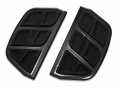 Küryakyn Kinetic Passenger D-Board Inserts, black  - 77-4399