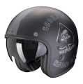 Scorpion Belfast Evo Helm Spade matt schwarz/silber M - 78-458-159-04