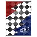 Rokker Tube Checker Board rot/weiß/blau  - 8143-ROK