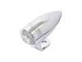 Highsider  Mono Bullet LED Taillight, Short, Chrome  - 90-0264