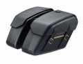 H-D Detachables Saddlebags with brass  - 90201644A